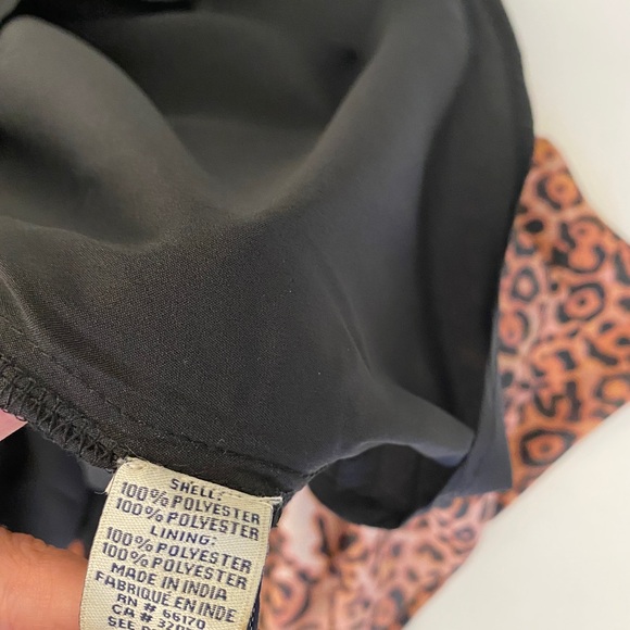 Anthropologie || Ranna Gill Cutout Midi Dress Animal Print Brown Medium NWT - Picture 10 of 10